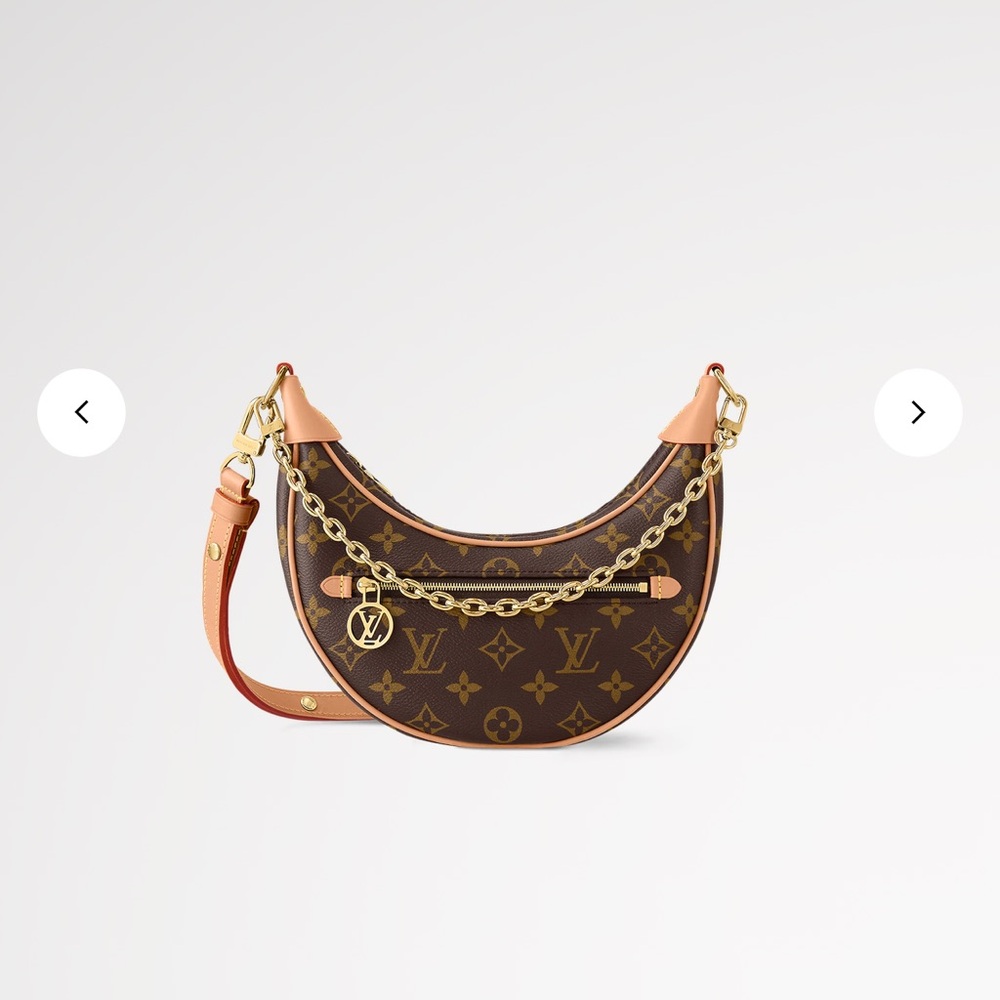 Louis Vuitton Brown Monogram Shoulder Bag Like New